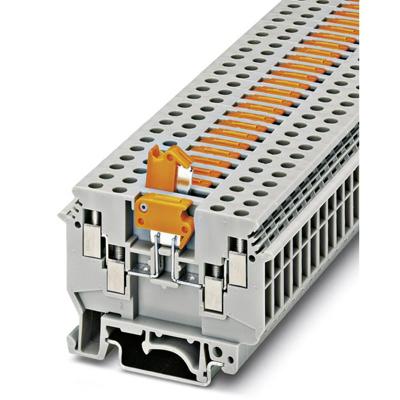 Phoenix Contact 2775210 Scheidingsklem 6.2 mm Schroeven Grijs 50 stuk(s) Piece