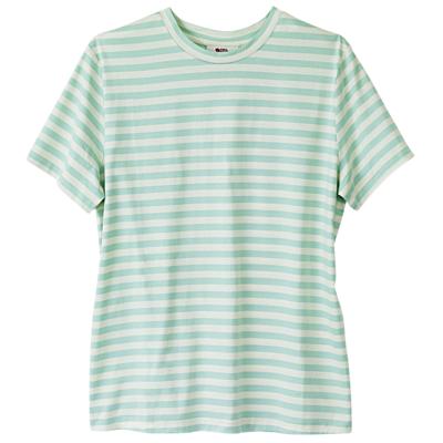 Fjällräven Dames T-Shirt Striped T-Shirt W, wit, Maat: XS