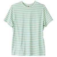 Fjällräven Dames T-Shirt Striped T-Shirt W, wit, Maat: XS - thumbnail
