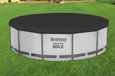 Zwembadafdekking Bestway Zwart Ø 370 cm
