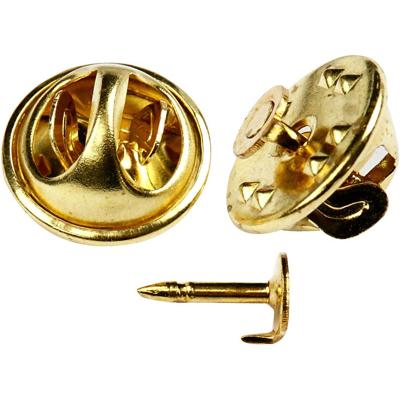 Creativ Company Button stud, d 11,5 mm, verguld, 25 stuk/ 1 doos