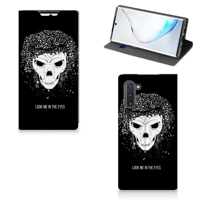 Mobiel BookCase Samsung Galaxy Note 10 Skull Hair - thumbnail