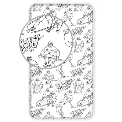 IJshockey Hoeslaken Hockey Puck eenpersoons 90 x 200 cm