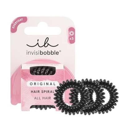 Invisibobble original true black 3 stuks - thumbnail