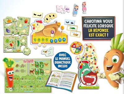 50 spellen - Carotina - spelen terwijl je leert - LISCIANI