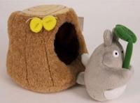 Ghibli - Totoro in Tree Trunk (20cm) - thumbnail