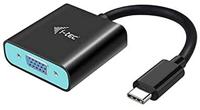 i-tec C31VGA60HZP video kabel adapter 0,15 m USB Type-C VGA (D-Sub) Zwart, Turkoois - thumbnail