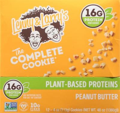 Lenny & Larry's Complete Cookie Peanut Butter (12 x 113 g)