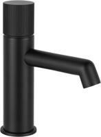 Ben Engraved Line wastafelkraan Mat zwart - thumbnail