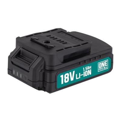 Batterij - POWERPLUS - 1500 mAh - 18 V - 3 LED-indicatoren die de resterende lading weergeven