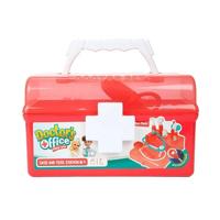 Toi-Toys Dokterskoffer rood met accessoires, 7dlg. - thumbnail