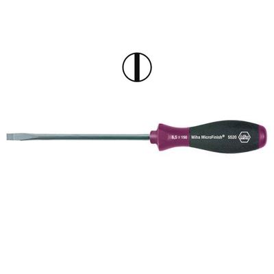 Sleufkopschroevendraaier MicroFinish 5520 3,5 x 100 Wiha