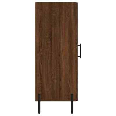 Dressoir 34,5x34x90 cm bewerkt hout bruin eikenkleur