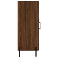 Dressoir 34,5x34x90 cm bewerkt hout bruineikenkleurig - thumbnail