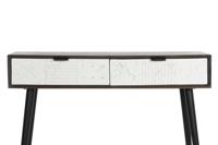Wandtafel DKD Home Decor Metaal Mangohout 105 x 35 x 77 cm - thumbnail