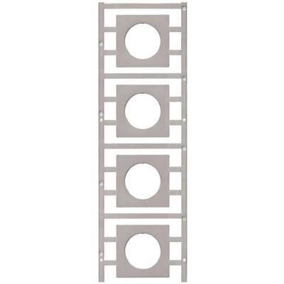 Weidmüller 1323520000 SM 46/46-30 MC NE GR Apparaatmarkering Grijs Aantal markeringen: 20 20 stuk(s)