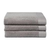 Seahorse Pure baddoek 60x110 cm cement - thumbnail