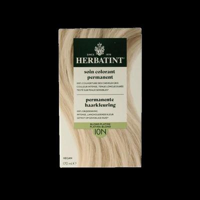Herbatint Permanente Haarkleuring Platina-Blond 10N