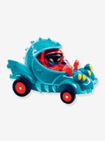 Auto crazy motors DJECO turquoiseblauw - thumbnail