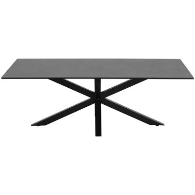 Sohome Salontafel 'Parker' Keramiek, 130 x 70cm, kleur Zwart