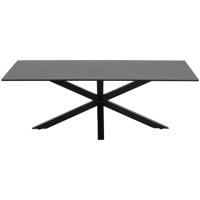 Sohome Salontafel 'Parker' Keramiek, 130 x 70cm, kleur Zwart - thumbnail
