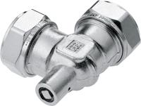 Bonfix knelkoppeling - Kniekoppeling met ontluchter - 15mm x 15mm - Vertint Messing - thumbnail