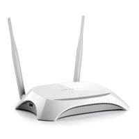 TP-Link 300 Mbps 3G/4G Single-Band Wi-Fi Router, 1x 2.0 USB Port, 5x Fast WAN/LAN Ports, Connect up to 32 devices, WPS Button, No Configuration Required, UK Plug (TL-MR3420) - thumbnail