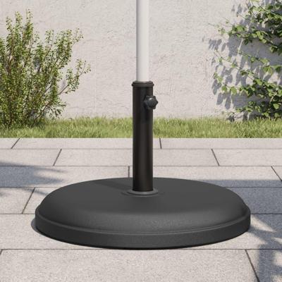 VidaXL Parasolvoet voor stokken van ø32/35/38 mm 25 kg rond
