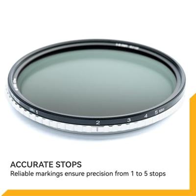 NiSi TC ND-VARIO variabel grijsfilter 1-5stops 67mm