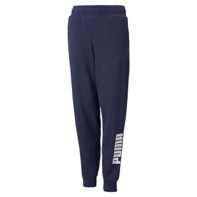 Kindersportbroek Puma Power Logo Boy Donkerblauw Maat 15-16 Jaar Kindersportbroek Puma Power Logo Boy Donkerblauw Maat 15-16 Jaar