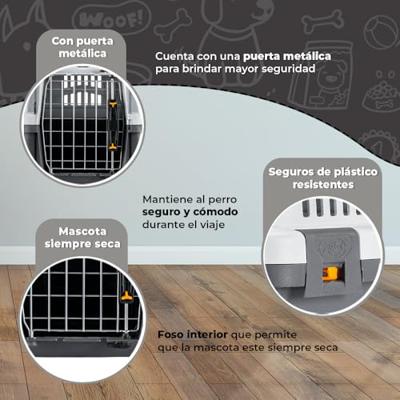 TRIXIE VERVOERSBOX SKUDO TAUPE / ZAND 49X30X32 CM