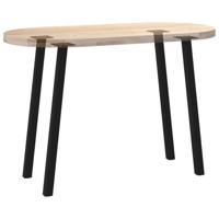 Console tafelpoten 4 st 72 cm staal zwart - thumbnail
