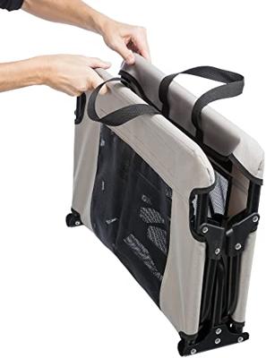 Trixie stretcher hondenligbed grijs / zwart