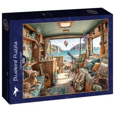 Camping Coast Puzzel 500 stukjes Camping Coast Puzzel 500 stukjes
