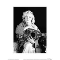 Kunstdruk Marilyn Monroe - Lute 60x80cm - thumbnail