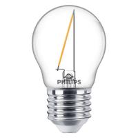 Philips LED Kogellamp Transparant - 15 W - E27 - warmwit licht - thumbnail