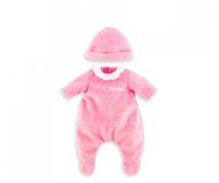 Corolle mon grand poupon - pyjama roze met muts, 36cm - thumbnail