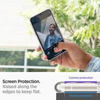 Spigen Liquid Crystal Glitter mobiele telefoon behuizingen Hoes Quartz metallic, Transparant - thumbnail