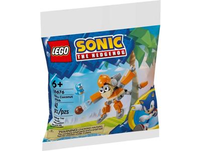 LEGO sonic the hedgehog - kiki's kokosnotenaanval constructiespeelgoed (30676)