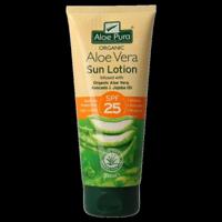 Optima Aloe pura organic aloe vera zonnelotion SPF25 200 Milliliter - thumbnail