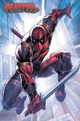 Pyramid Deadpool Action Pose Poster 61x91,5cm
