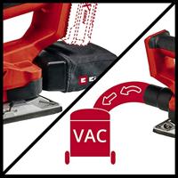 Einhell Power X-Change TE-OS 18/230 Li Solo 4460720 Accu-vlakschuurmachine - thumbnail