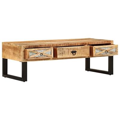 Salontafel 110x50x38 cm massief mangohout