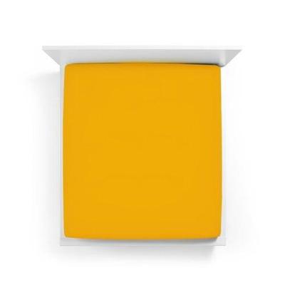 Bella Donna Bella Donna Hoeslaken Jersey Eenpersoons 70x190-80x220 cm Curry-0547