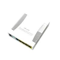 Mikrotik CSS106-1G-4P-1S netwerk-switch Gigabit Ethernet (10/100/1000) Power over Ethernet (PoE) Wit - thumbnail