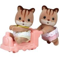Sylvanian Families 5421 Tweeling Walnoot Eekhoorn - thumbnail