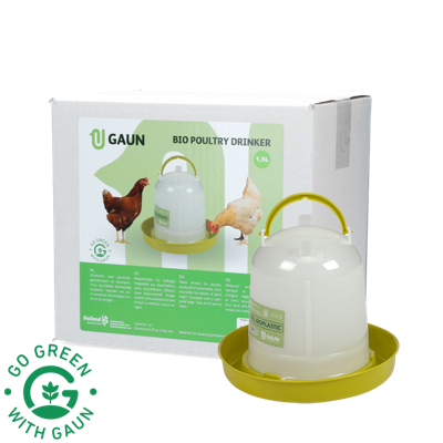 Pluimvee drinktoren 10 l Bio green lemon Pluimvee drinktoren 10 l Bio green lemon