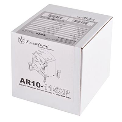 SilverStone ar10-115xp cpu-koeler (zilver, argon series)