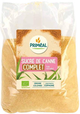 Primeal Volle rietsuiker bio 1 Kilogram