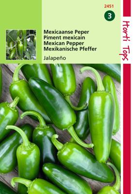 Zaden Peper Jalapeno Mexicaanse Hortitops - Hortitops